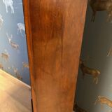 Set of 2 antique open Bookcases