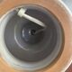 Vintage glazed ceramic lamp