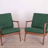 300-139 Armchairs from Swarzędzka, 1960s, Set of 2