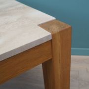 Oak coffee table, Danish design, 1970s, production: Denmark