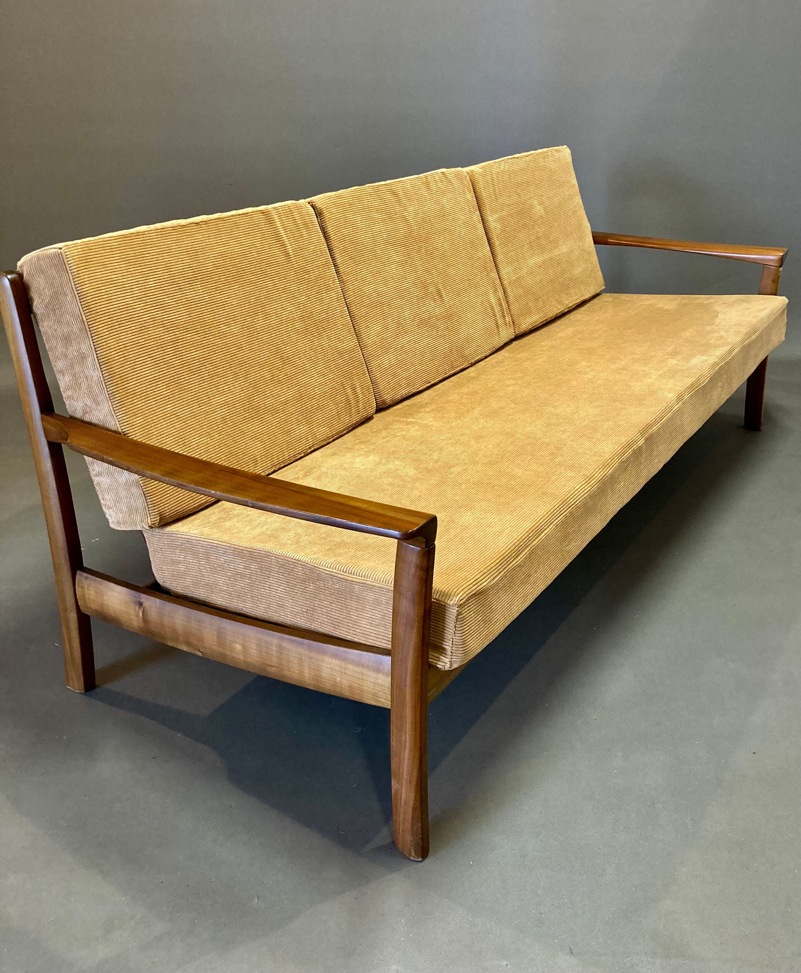 3-seater Scandinavian design sofa 1950