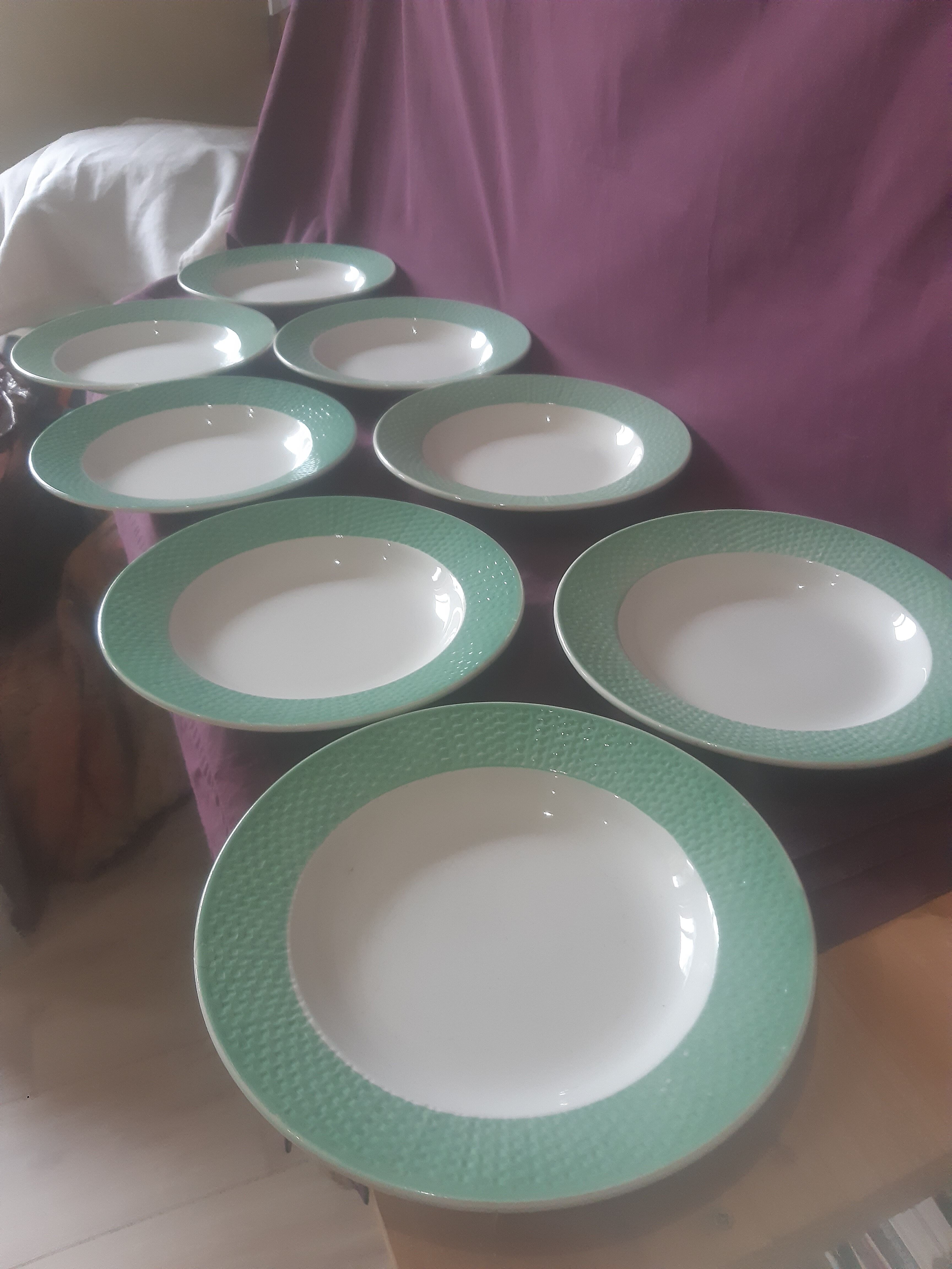 8 Digoin hollow plates