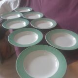 8 Digoin hollow plates