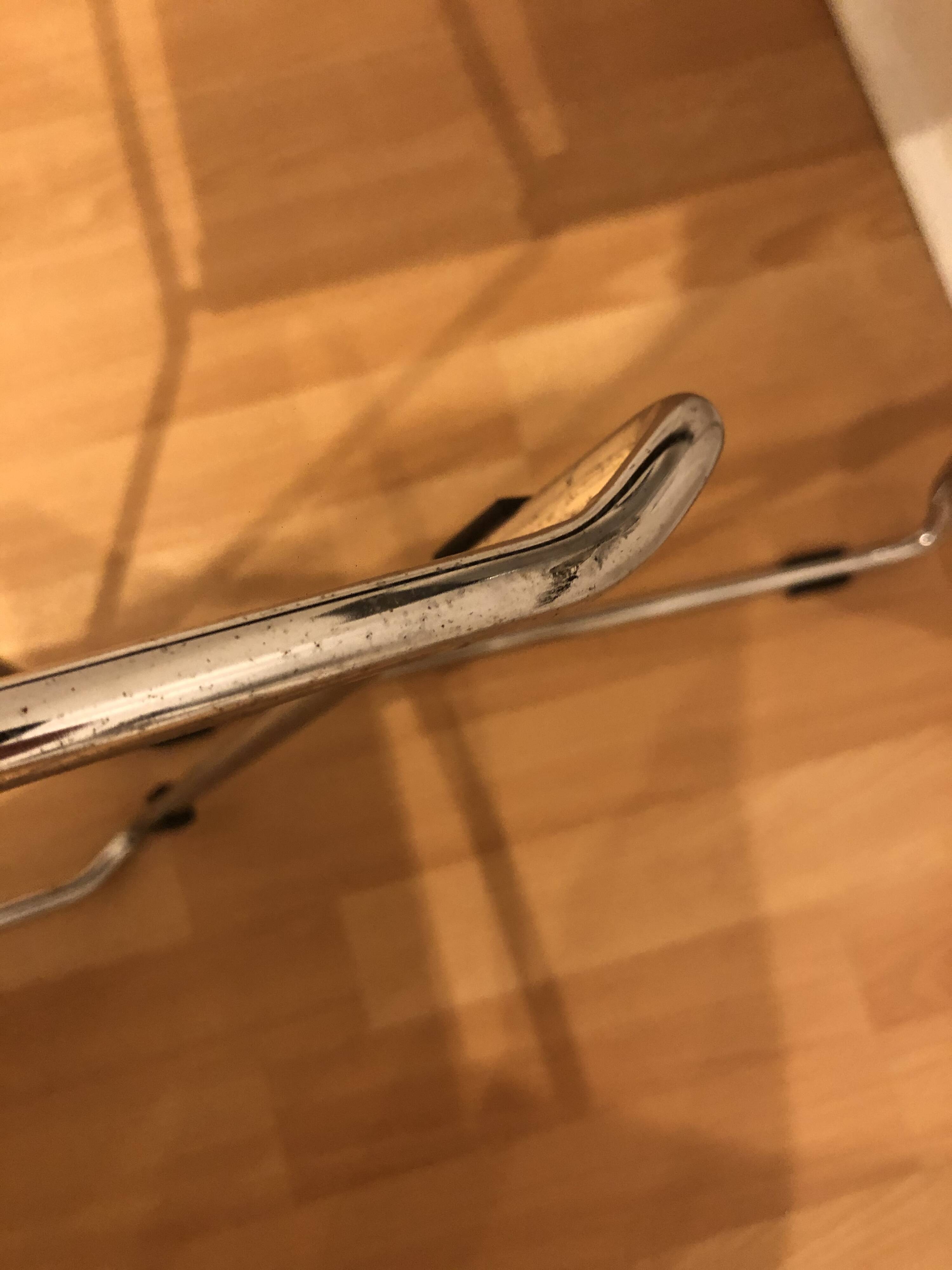 Lot de 4 chaises de salle à manger en cuir Giandomenico Belotti pour Alias