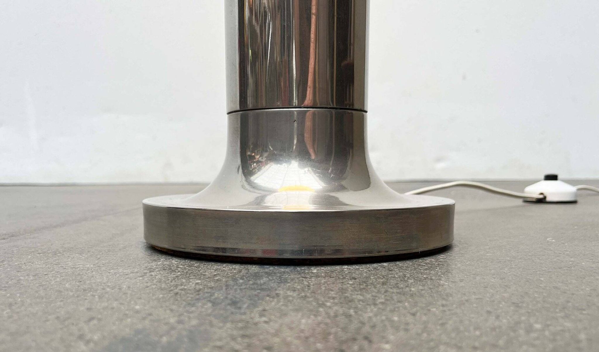 Swiss design floor lamp modern bulb mid-century space age by Temde, 1960s
