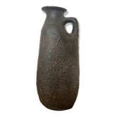 Black ceramic pitcher from the 50s