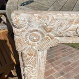 Carved mirror