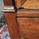 Buffet support in walnut empire era