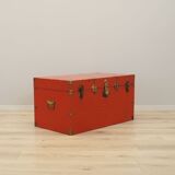 Red chest, Scandinavian design, 1950s