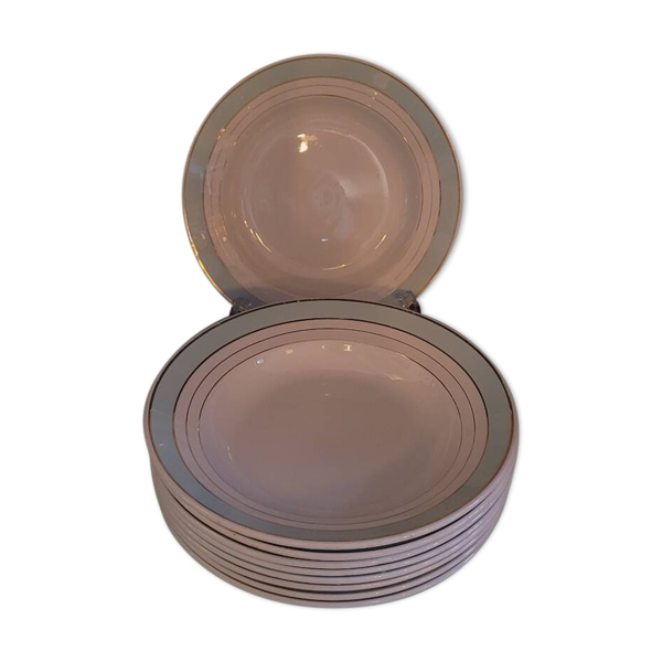 9 assiettes creuses, 1960