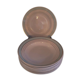 9 assiettes creuses, 1960