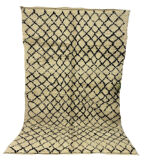 Handmade moroccan berber carpet 255 x 155 cm