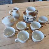 Service à café ancien en grès