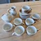 Antique stoneware coffee service