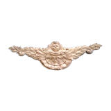 Gilded bronze pediment