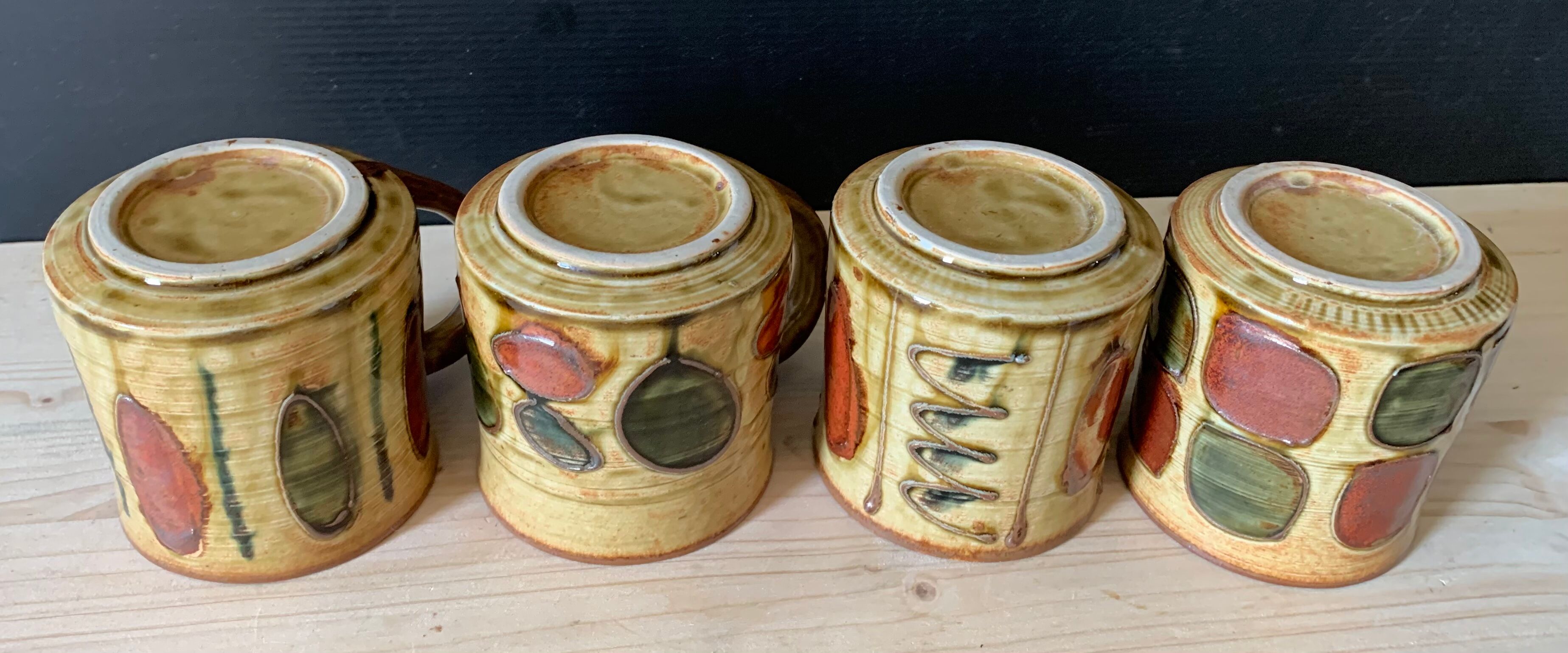 Vintage ceramic mugs