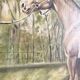 Oil painting on canvas horse