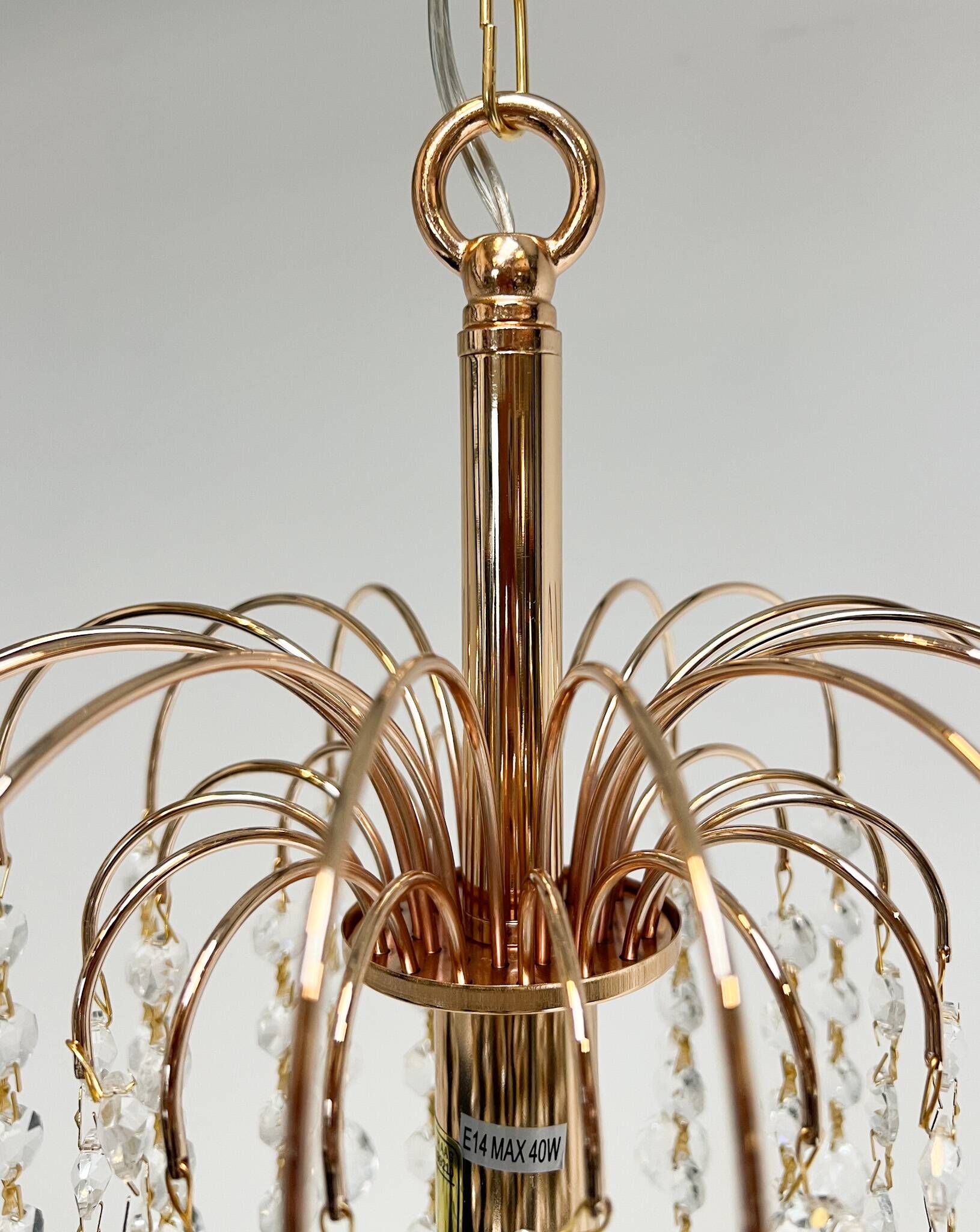 Italian cristal chandelier by Swarovski, after 2000