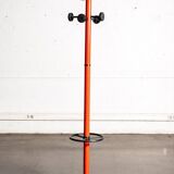 Red Italian coat rack