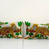 Paire de coussins Ikat
