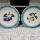 Dessert plates - Clairefontaine earthenware
