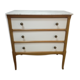 Dresser with marble