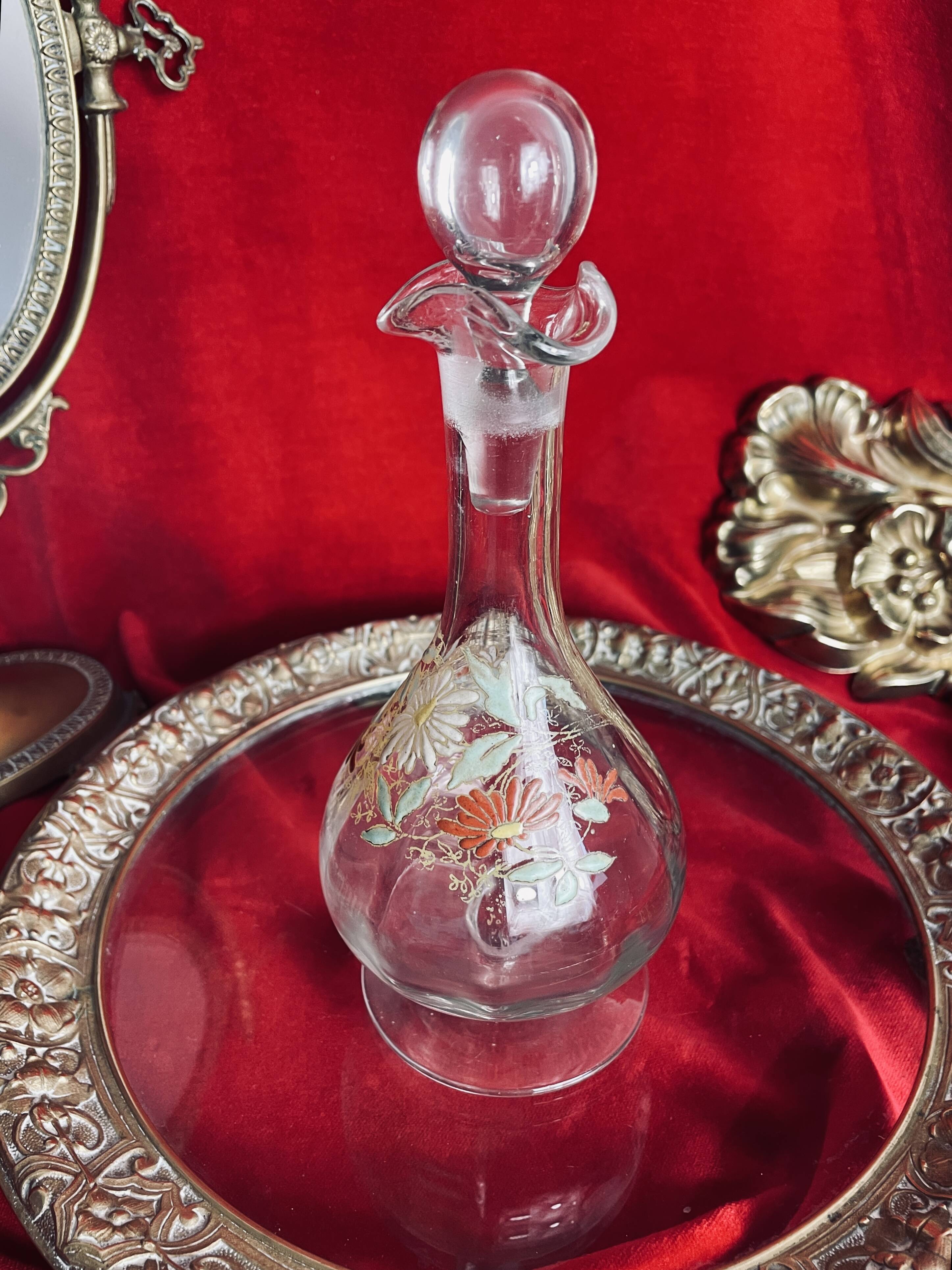 Old Legras Art Nouveau carafe