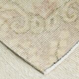 5x8 Green Cream Oriental Turkish Vintage Rug,  142x240Cm