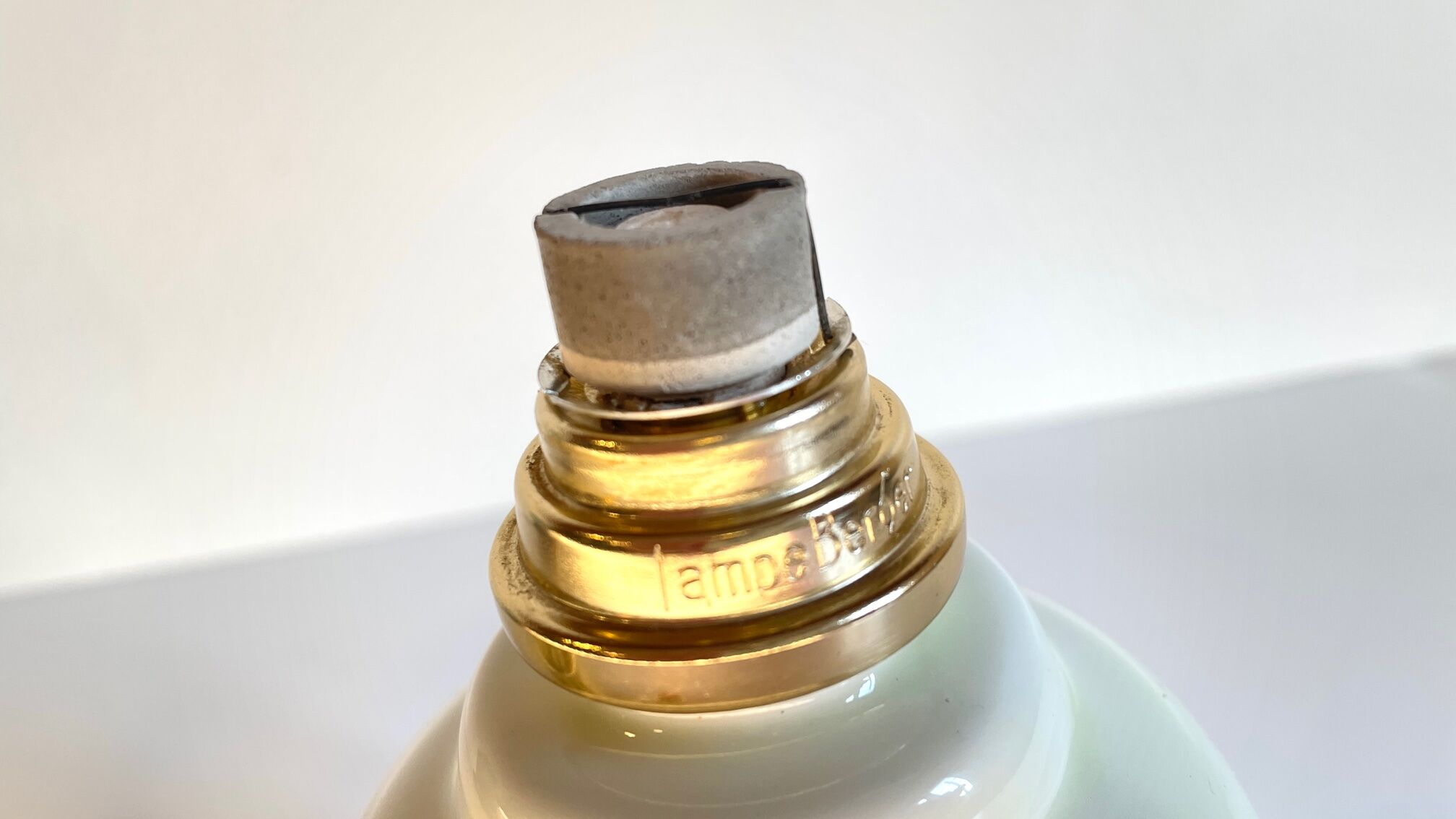 Bottle lamp shepherd limoges france