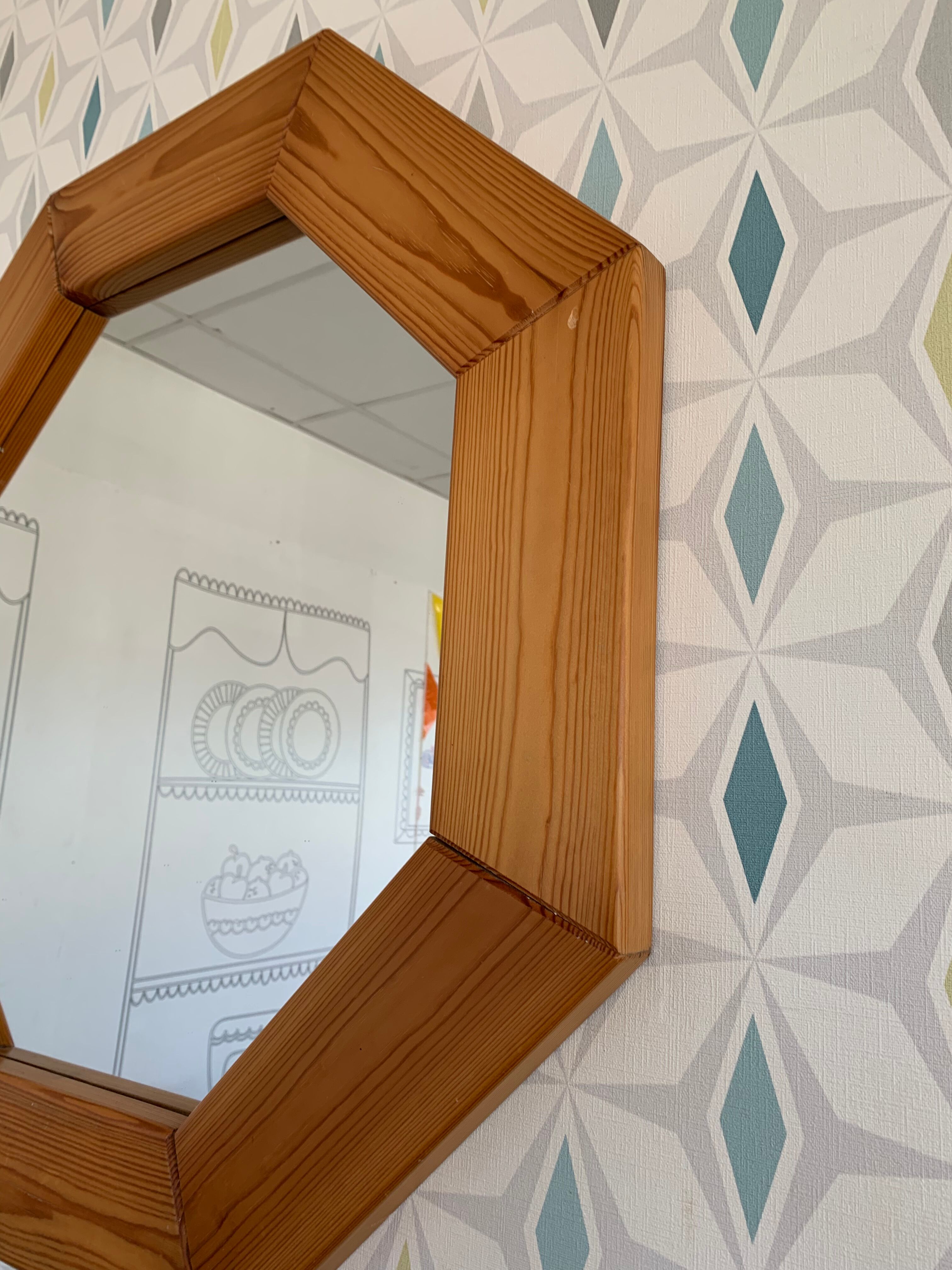 Octagonal mirror