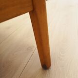 Beech sofa, Danish design, 1960s, manufacturer: Fritz Hansen