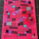 1980s small design geometric Abstract Rug/carpet, Czechoslovakia