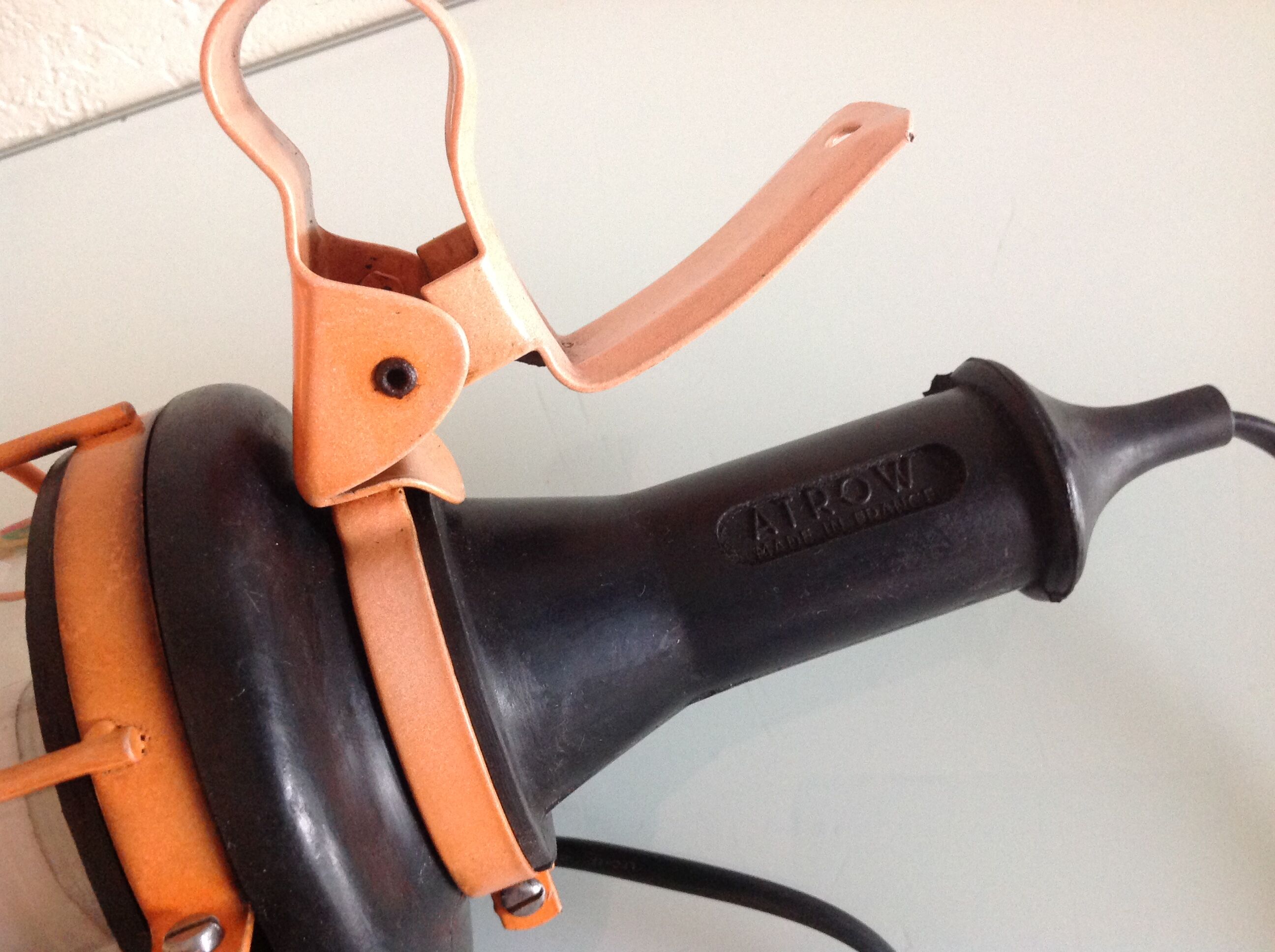 Orange Atrow Workshop Walkman with Duralex Industrial Style Glass