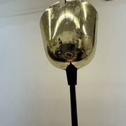 Peil & Putzer glass leaf hanging lamp , 1970’s