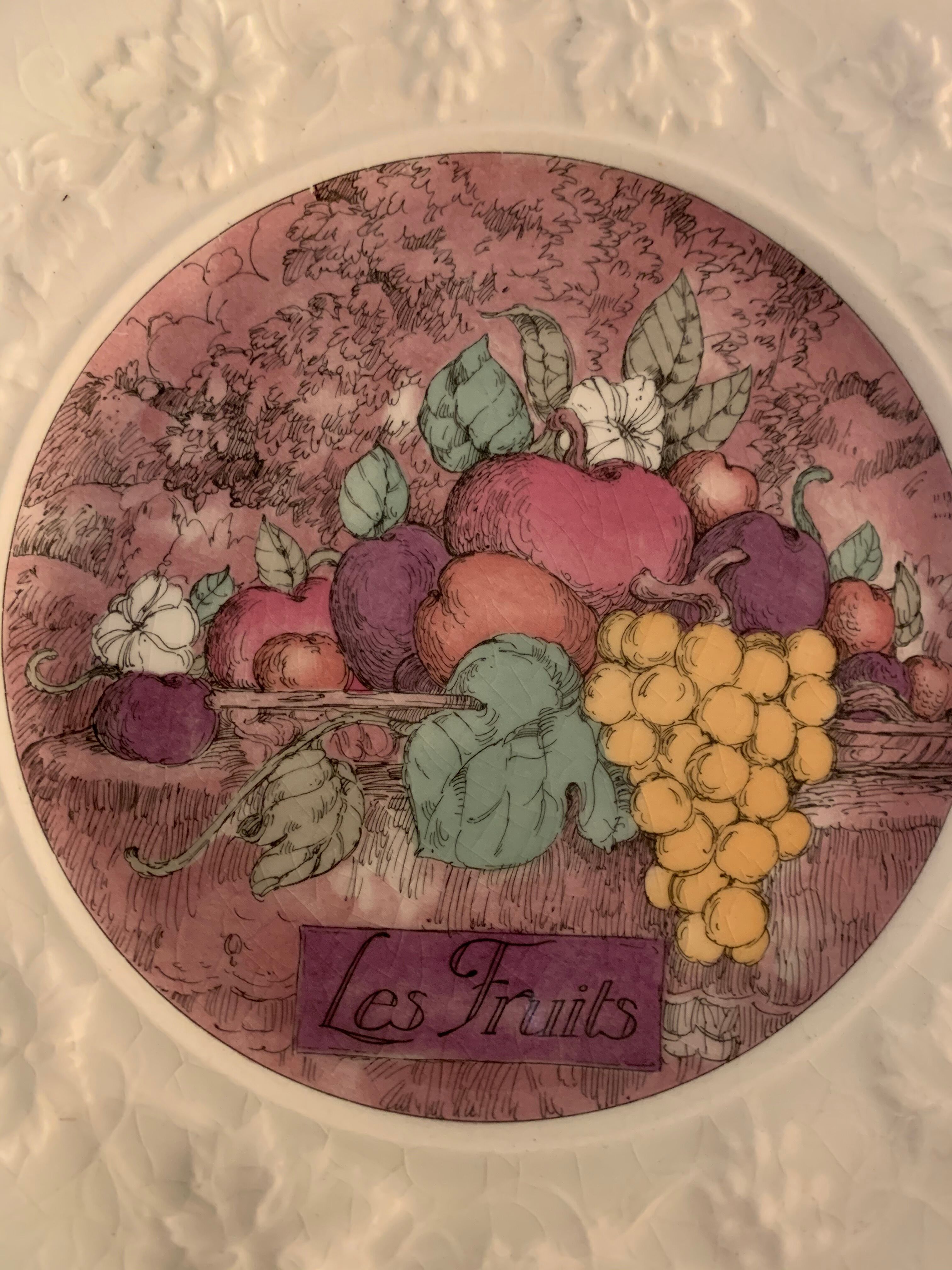 6 gien Marie-Pierre Boitard's Delights dessert plates