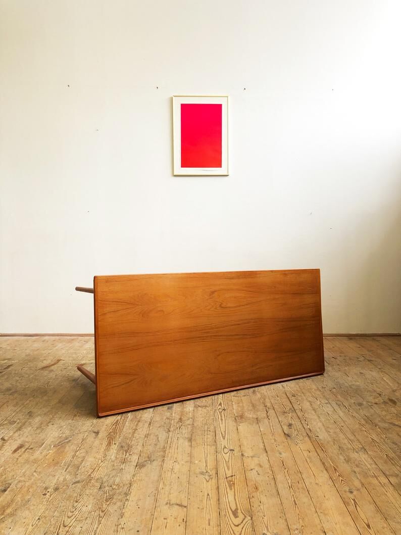 Mid-century danish teak desk by Peter Løvig Nielsen for Hedensted Møbelfabrik