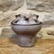 Ceramic flower pick Jeanne and Norbert Pierlot