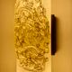 Cylindrical wall lamp from Murano 1960
