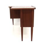 Scandinavian teak desk, Göran Strand, Lelångs Möbelfabrik, Sweden, 1950
