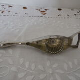 Open bottle silver metal goose