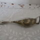Open bottle silver metal goose