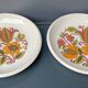 Two vintage plates Boch model Bali