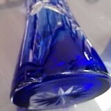 Bohemian crystal vase