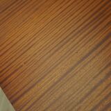 Table en acajou, design danois, années 1970, production : Danemark