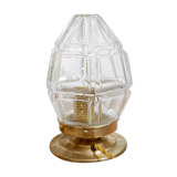 Faceted laying lamp