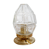 Faceted laying lamp