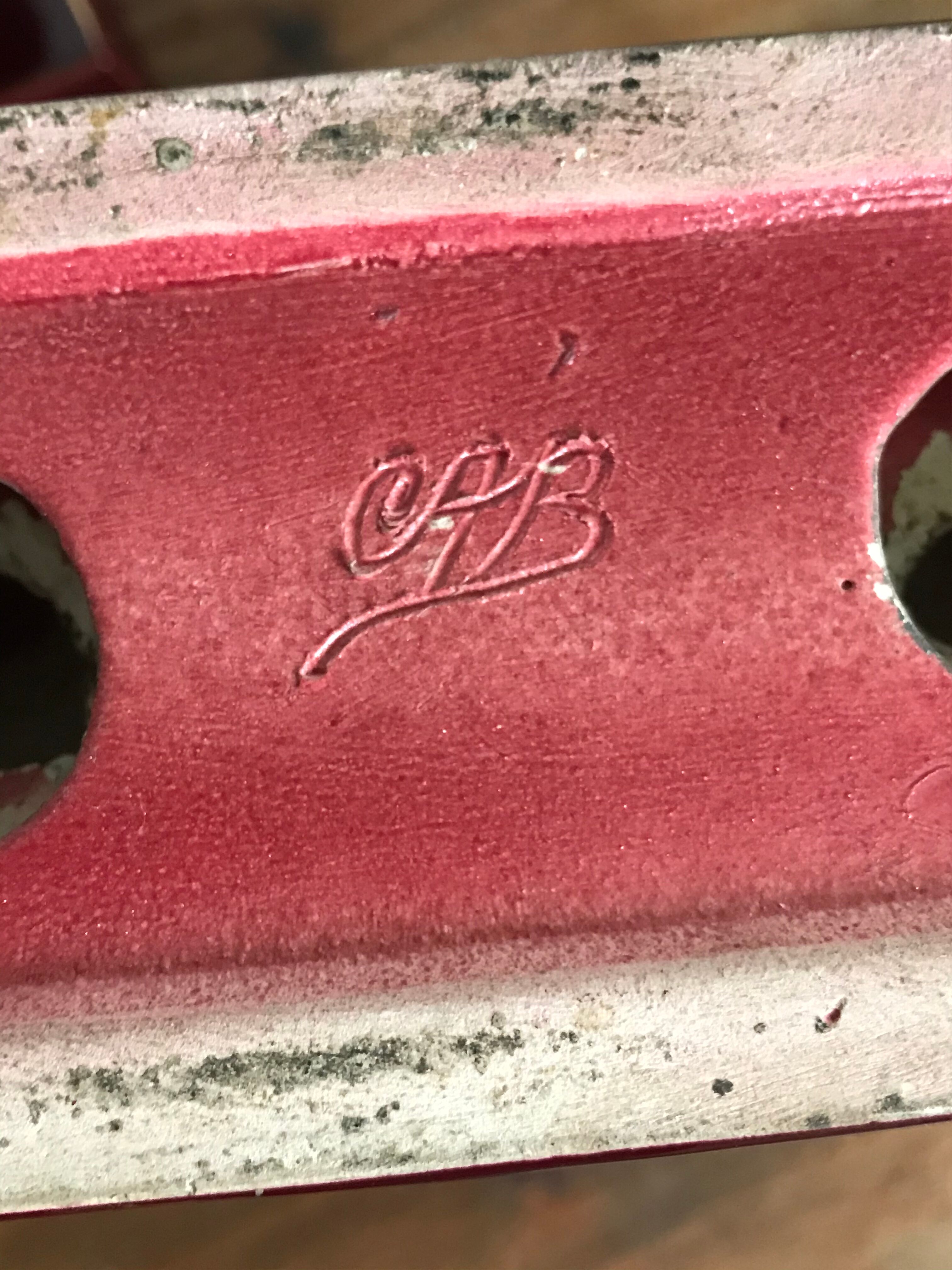 Pair of CAB ceramic candlesticks