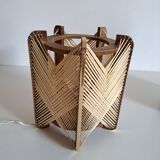 Pair vintage Scandinavian lamps