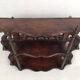 Napoleon III wall mount veined mahogany or violet wood