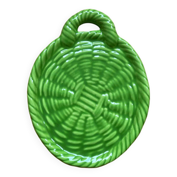 Vallauris wicker basket empty pocket